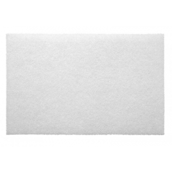 Hõõruk põrandahooldusmasinale, valge (poleerimine), 14"x20" (35x50cm)