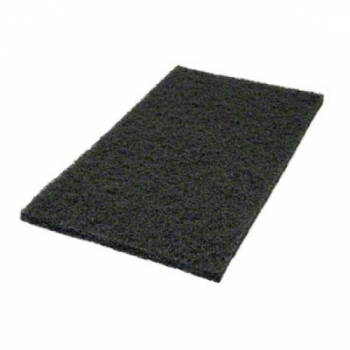 Hõõruk põrandahooldusmasinale, must (agressiivne), kandiline, 14"x28" (35x70cm)