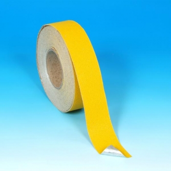 Teip Safety-Grip Conformable, pinna reljeefiga kohanduv, abrasiivne, kollane, 50mm/18,3m