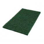 Hõõruk põrandahooldusmasinale, roheline (sügavpesu), kandiline 14"x20" (35x50cm)