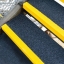 SlipGrip Heavy Duty libisemiskindel trepi astmekate, 345mm X 55mm, pikkus 1000mm, must plaat kollase ninaga